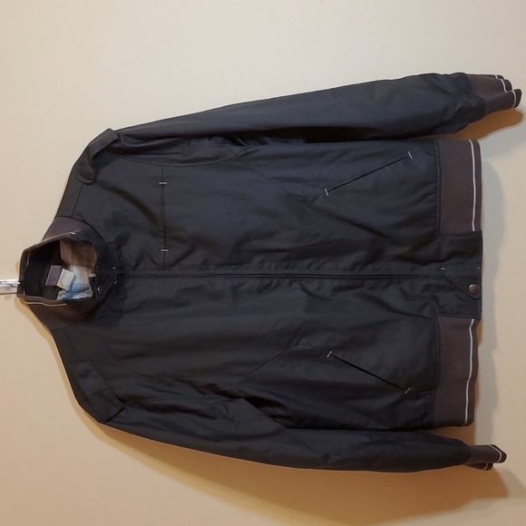 Vintage Men's Nike SB gray Track medium weight jacket size Large - Picture 3 of 9